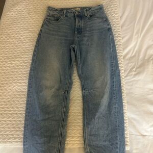 Madewell Darted Barrel Jean